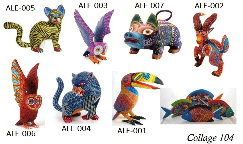 Collage 104 alebrijes New