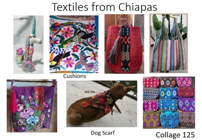 Collage 125  Textiles from Chiapas