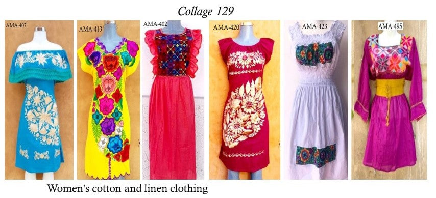 Collage 129 Women's cotton and linen clothing