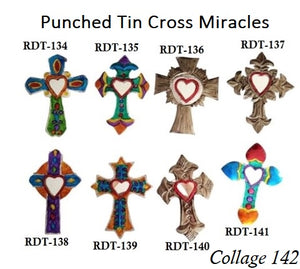 Collage 142 Punched Tin Cross Miracles