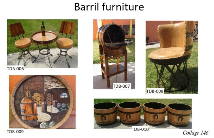 Collage 146 Barril furniture