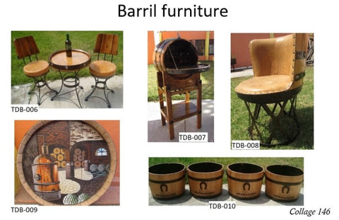 Collage 146 Barril furniture