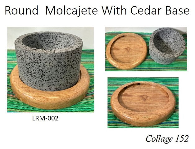 Collage 152 Round  Molcajete