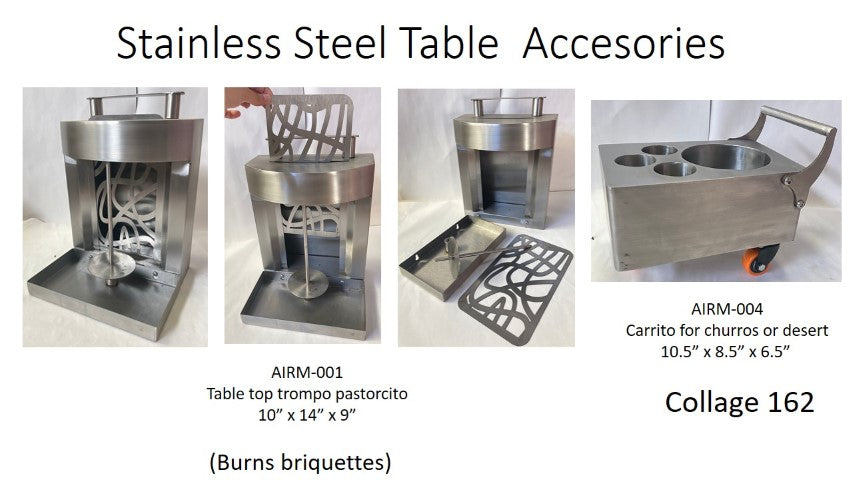 Collage 162 Stainless Steel Table