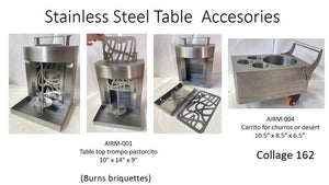 Collage 162 Stainless Steel Table