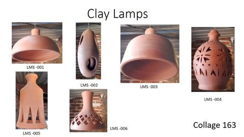 Collage 163   Clay Lamps