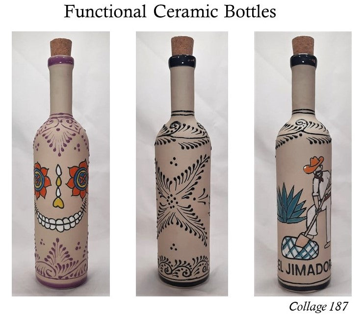 Collage 187 Functional Ceramic Bottles