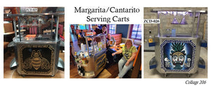 Collage 206 Margarita Cantarito Serving Carts