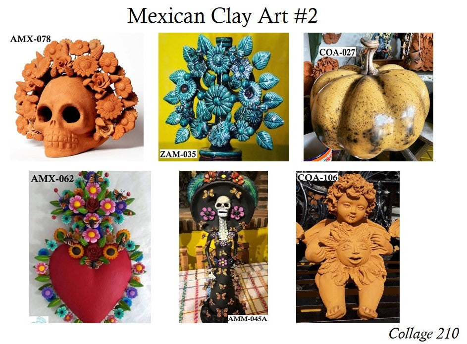 Collage 210 Mexican Clay Art #2