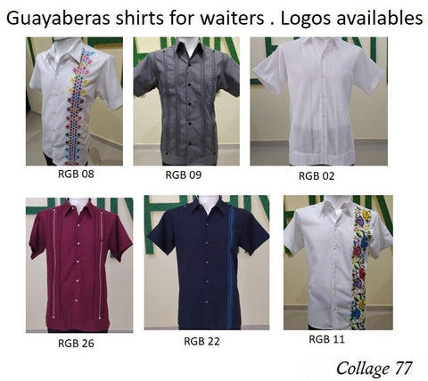 Collage 77 Guayaberas shirts New