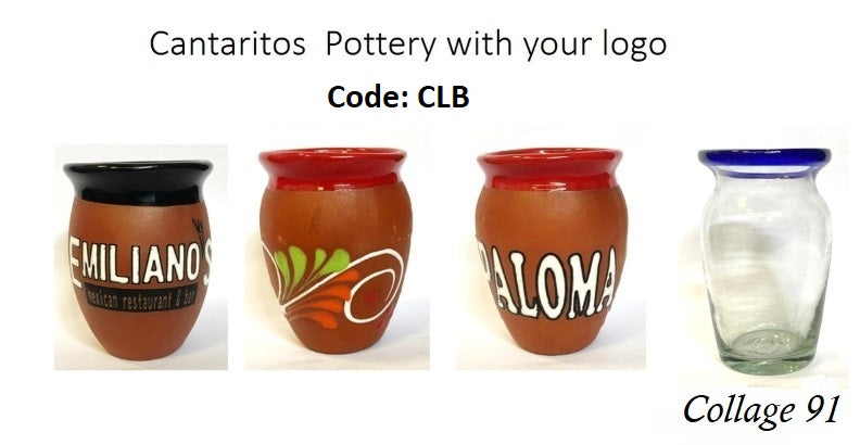 Collage 91 Cantaritos  Pottery with your logo