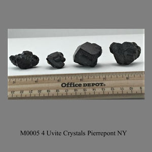 M0005 4 Uvite Crystals Pierrepont NY