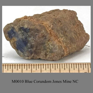 M0010 Blue Corundom Jones Mine NC