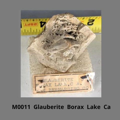 M0011  Glauberite  Borax  Lake  Ca