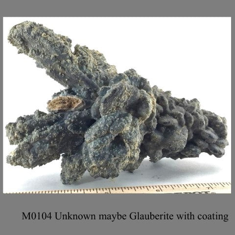 M0104 Unknown maybe Glauberite with coating