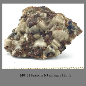 M0121 Franklin NJ minerals I think