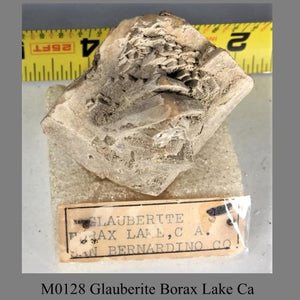 M0128 Glauberite Borax Lake Ca