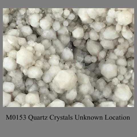 M0153 Quartz Crystals Unknown Location