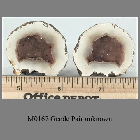 M0167 Geode Pair unknown