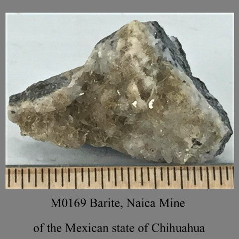 M0169 Barite, Naica Mine of the Mexican state of Chihuahua