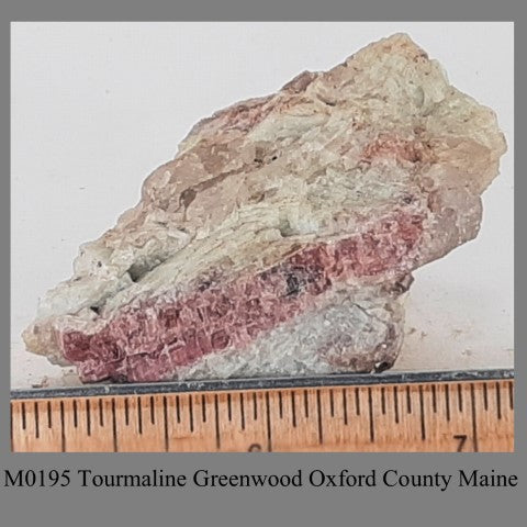 M0195 Tourmaline Greenwood Oxford County Maine