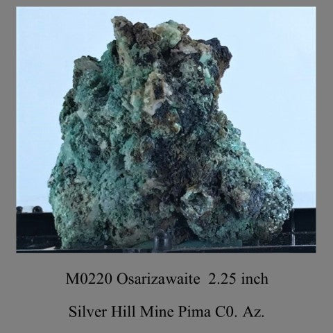 M0220 Osarizawaite Silver Hill Mine Pima C0. Az.