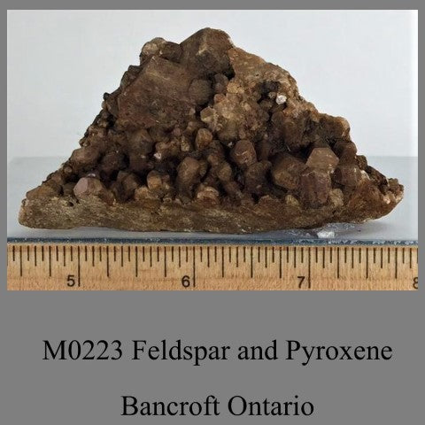 M0223 Feldspar and Pyroxene Bancroft Ontario