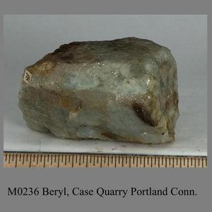 M0236 Beryl, Case Quarry Portland Conn.