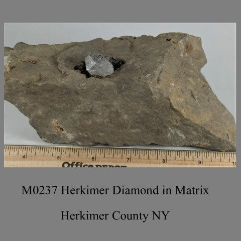 M0237 Herkimer Diamond in Matrix