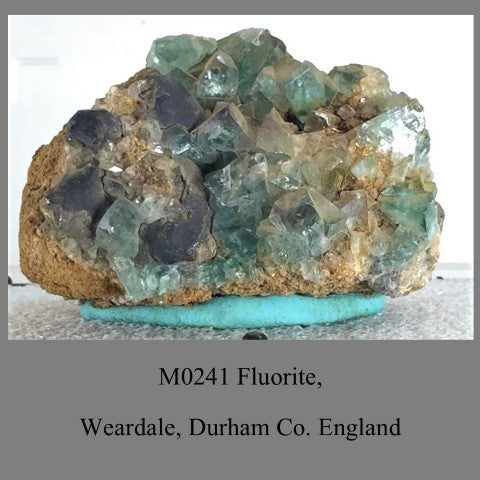 M0241 Fluorite, Weardale, Durham Co. England