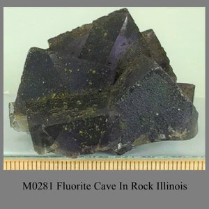 M0281 Fluorite Cave In Rock Illinois