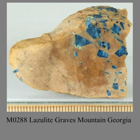 M0288 Lazulite Graves Mountain Georgia