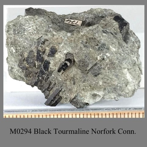 M0294 Black Tourmaline Norfork Conn.