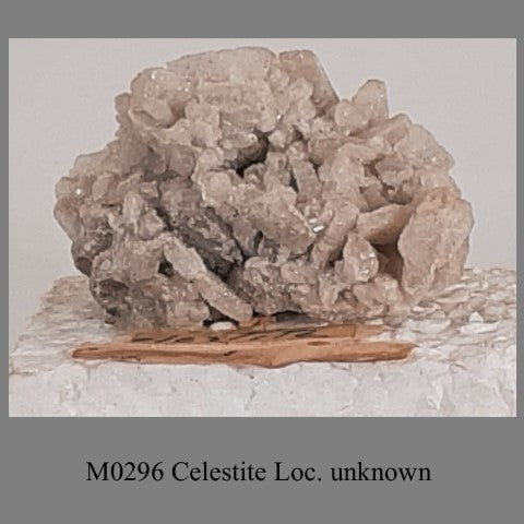 M0296 Celestite Loc. unknown