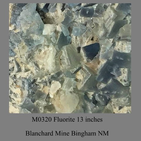 M0320 Fluorite Blanchard Mine Bingham NM