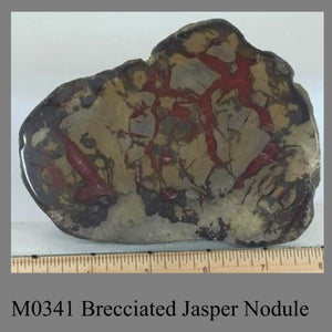 M0341 Brecciated Jasper Nodule