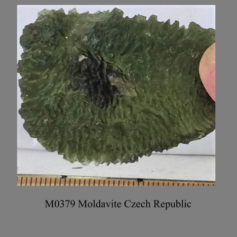 M0379 Moldavite Czech Republic