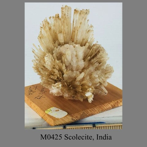 M0425 Scolecite, India