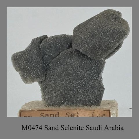M0474 Sand Selenite Saudi Arabia