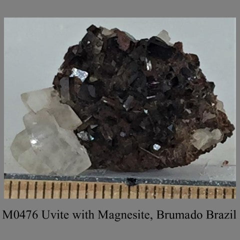 M0476 Uvite with Magnesite, Brumado Brazil