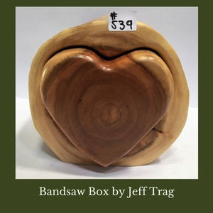 Carved Heart Bandsaw Box