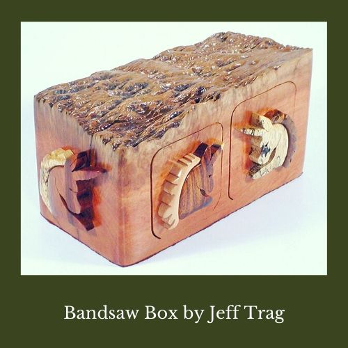 Jewelry Boxes with Intarsia Animals