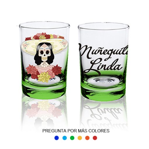 Calaquita Shot transparent Catrina