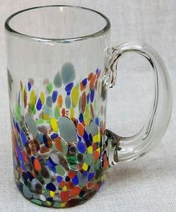 BGX-504 Beer Mug Glass Confetti